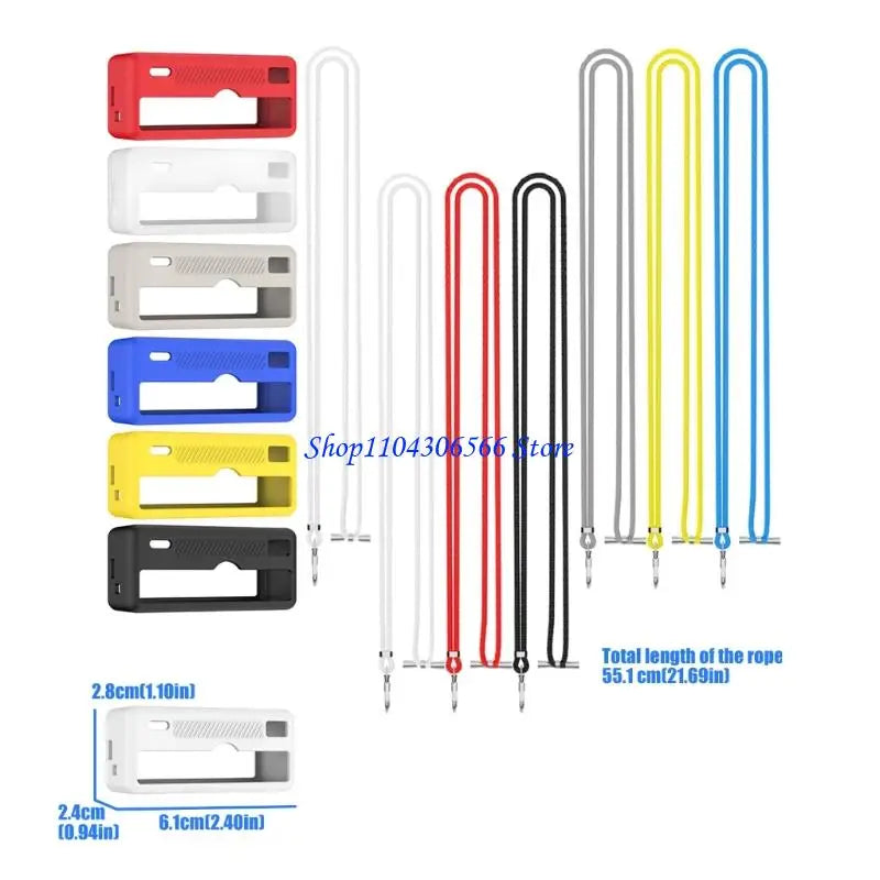 Silicone Case for Charmera Keychain Digital Camera | 7 Colors Camera Protective Case HIP