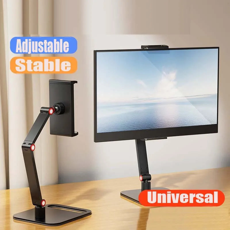 OULLX Foldable Desk Stand – Adjustable, Fits Up to 17.3" Adjustable Device Stand HIP