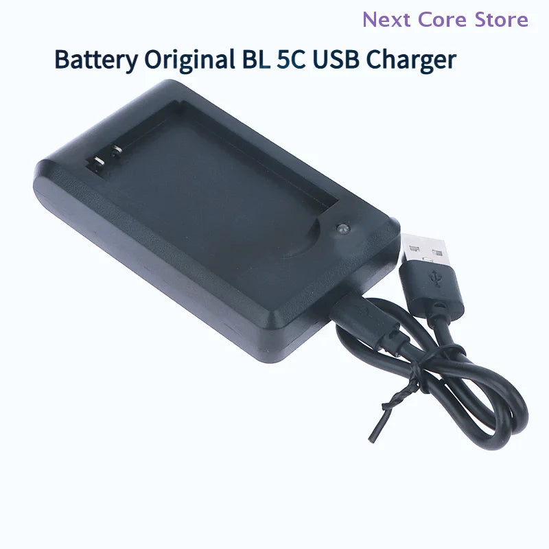 USB 4.2V Li-ion Battery Charger BL-5C – Multi-Connector USB Battery Charger HIP