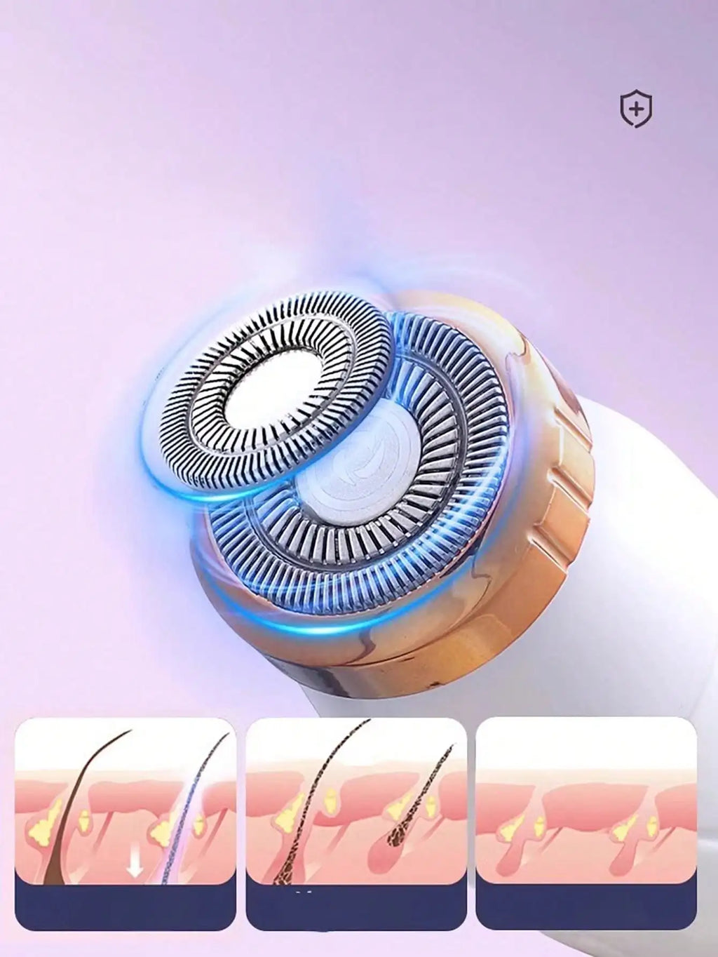 Women's Cordless Electric Shaver – Facial, Bikini & Leg Trimmer Women's Electric Shaver HIP