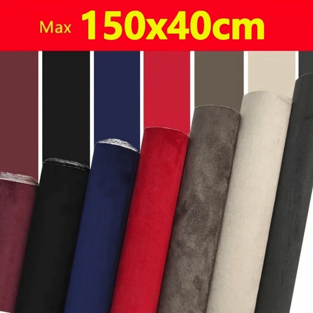 Self-Adhesive Suede Fabric Vinyl Car Interior Wrap Roll Car Interior Wrap HIP