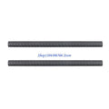 2-Pack 15mm Carbon Fiber Camera Rods – Matte Grip Rails Camera Support Rods HIP 30cm CN