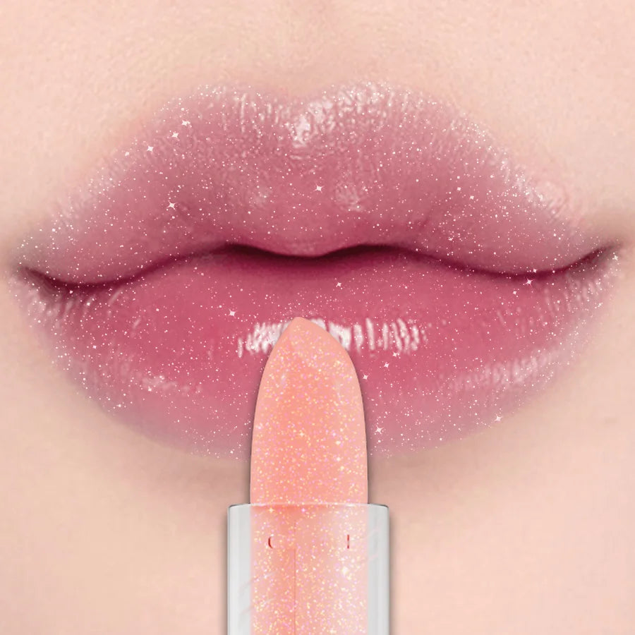 Temperature Jelly Color Changing Glitter Lipstick Moisturizing Lip Tint Makeup Pink Sexy Lip Balm Lips care lip Makeup Women HIP