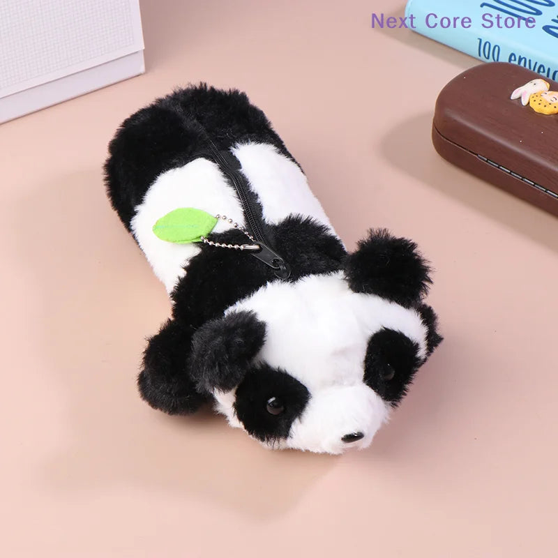 Cartoon Panda Plush Pencil Case & Cute Cosmetic Bag Plush Pencil Case HIP