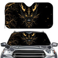 Evil Dragon Car Windshield Sunshade – UV & Glare Protection Car Windshield Sunshade HIP M