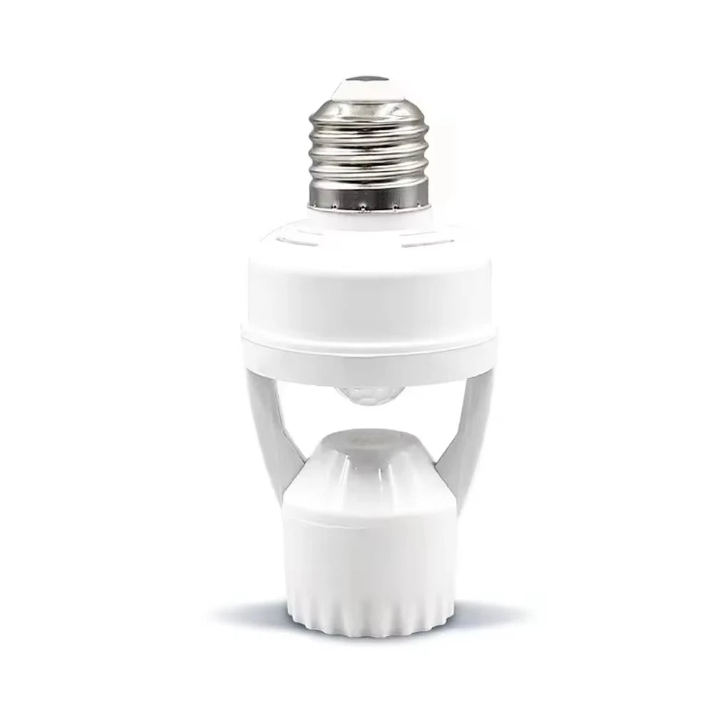 E27 PIR Motion Sensor Bulb Adapter – Auto LED Switch 110V/220V Motion Sensor Adapter HIP
