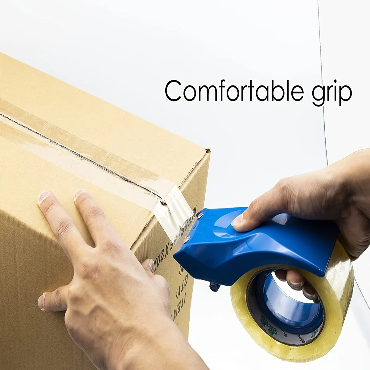 Wide Tape Cutter Dispenser – 10° Sloped Heavy-Duty Sealer Tape Cutter Dispenser HIP