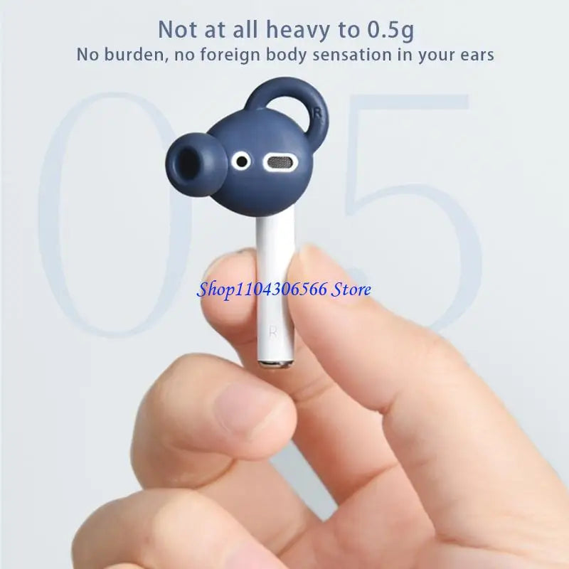 Silicone Earphone Tip Covers – Washable Replacement Earbuds 2 Pcs Earbud Tip Covers HIP