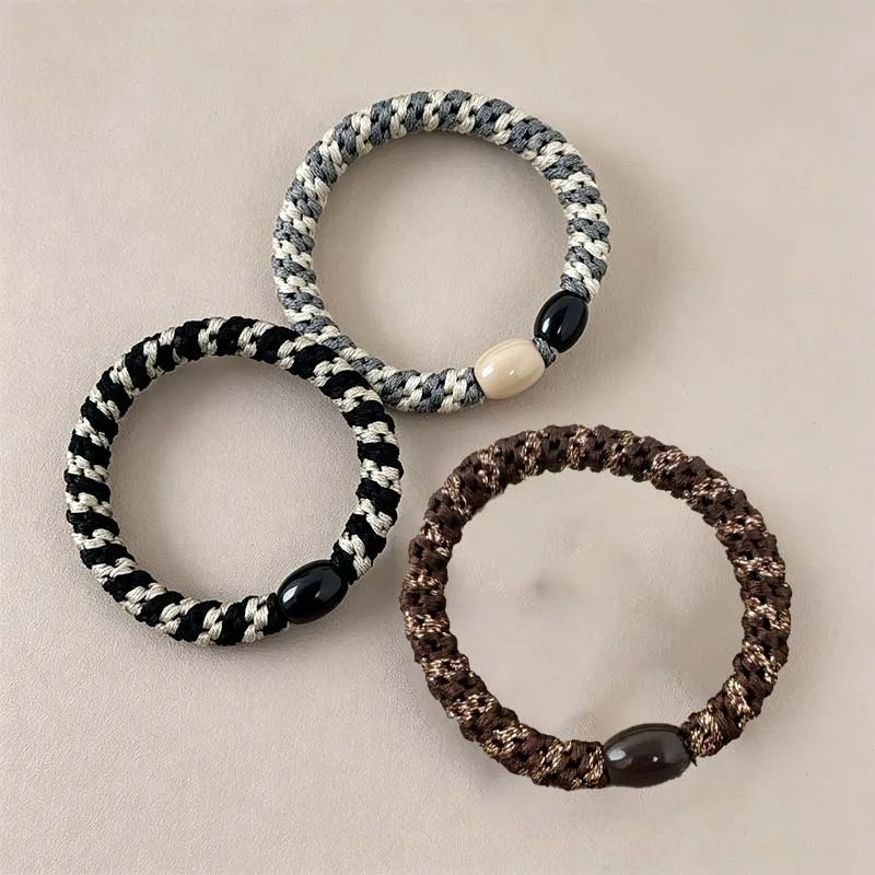Silk Sport Hair Ties – No Crease Anti-Slip Elastic Ponytail Band