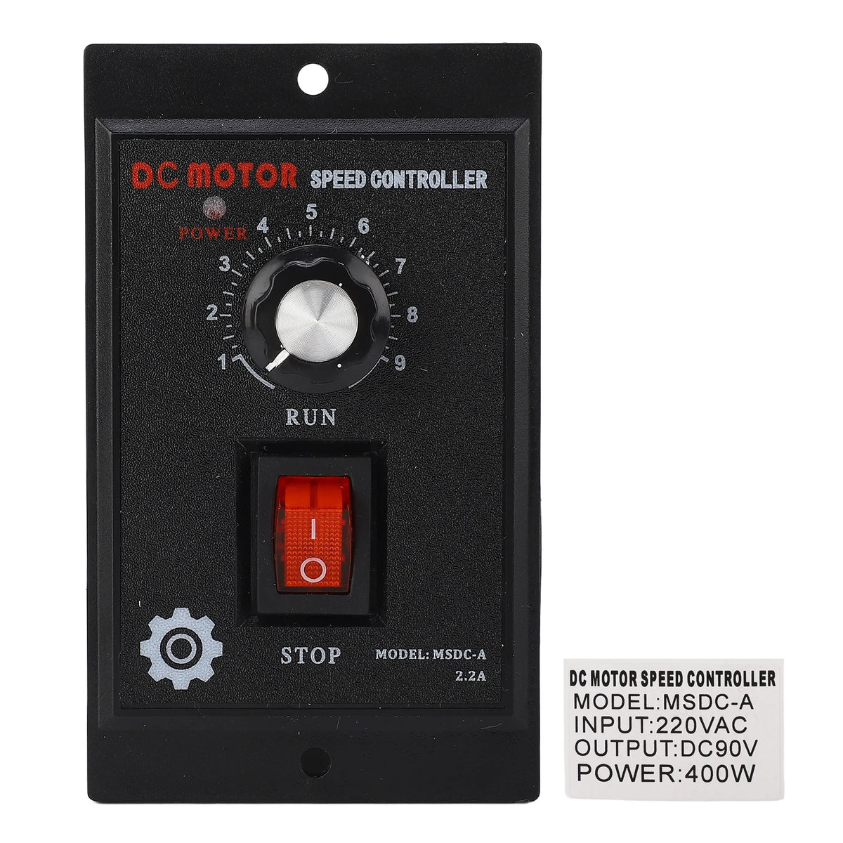DC Motor Speed Controller 220V AC Input 90V DC Output Motor Regulator Control Switch HIP 400W