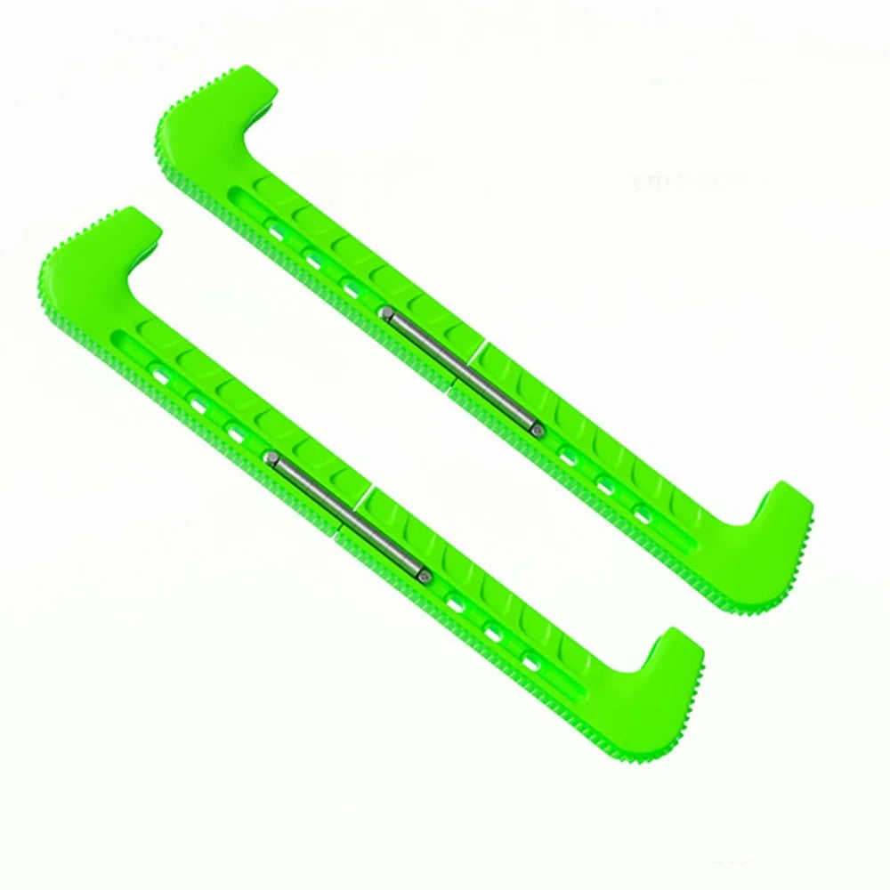 Adjustable Ice Skate Guards – Universal Blade Covers (1 Pair) Ice Skate Guards HIP Green
