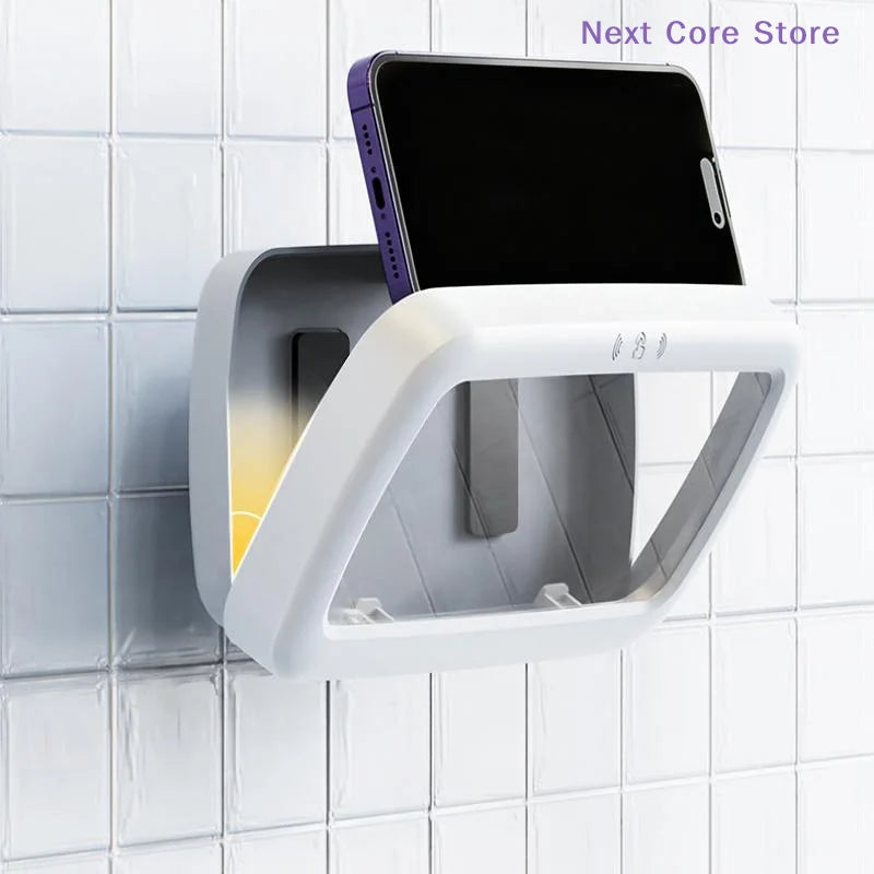 Waterproof 360° Rotating Shower Phone Holder – Wall Mount Shower Phone Mount HIP