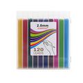120-Pc 2.0mm Colored Mechanical Pencil Lead Refills – 10 Colors Pencil Lead Refills HIP 120pcs-Box