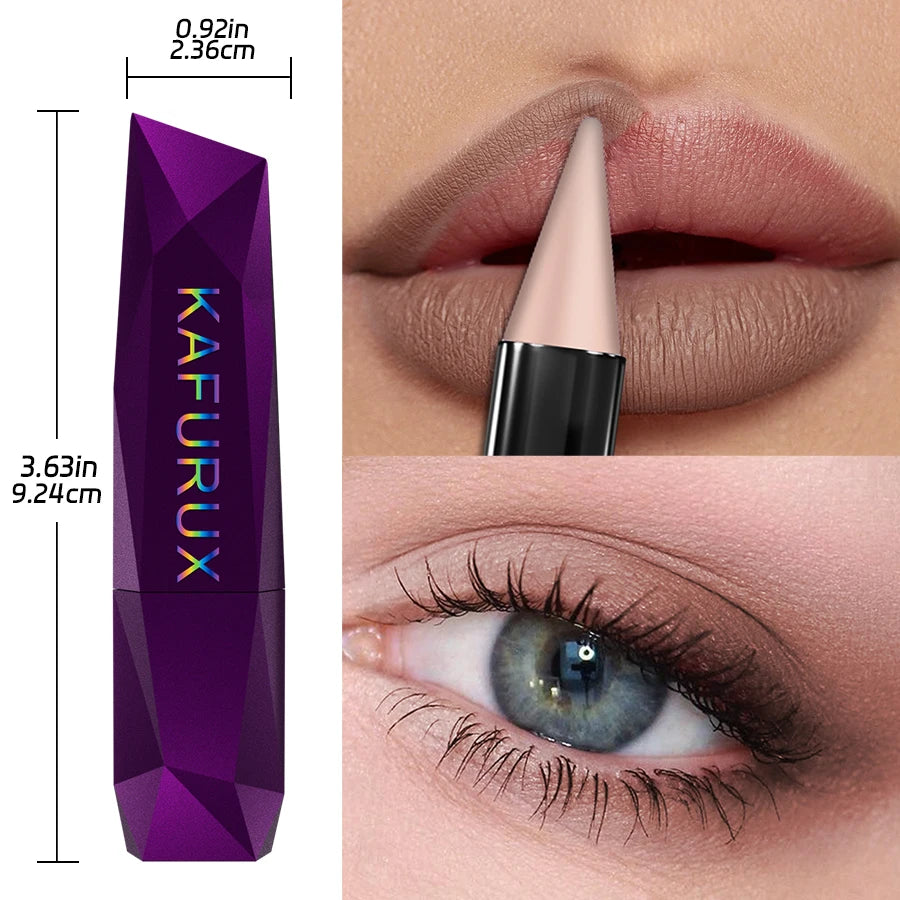 KAFURUX Matte Waterproof Lip Liner & Lipstick Pen | Long Lasting Lip Liner Pen HIP