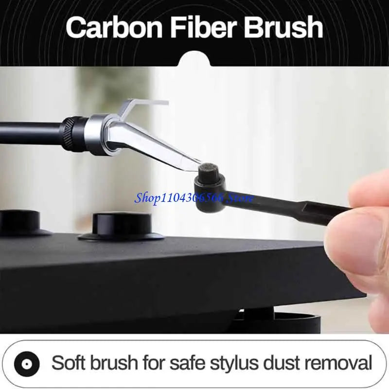 7-Piece Vinyl Record Cleaning Kit – Anti-Static Brush & Bag Record Cleaning Kit HIP