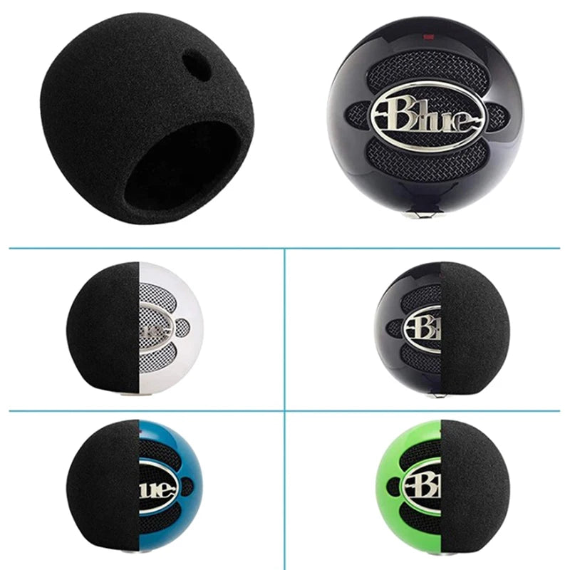 Foam Windscreen Cover for Blue Snowball & Snowball Ice Mic Microphone Windscreen HIP