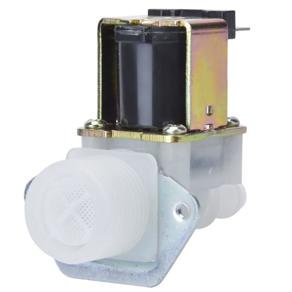 3/4in Electric Solenoid Valve Inlet 1-Way Plastic Connector for Home Using 220V Electric Water Valve Valve Solenoid Valve HIP