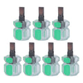 7pcs Stubby Flathead Screwdriver Multifunction Dedicated Sewing Machine Stubby Screwdriver with Ergonomic Nonslip Handle HIP A