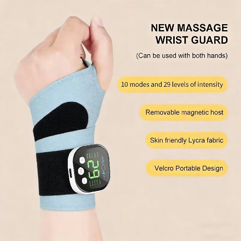 CAMMUO Electric Heating Wrist Massager – Heat & Vibration Wrist Massager HIP