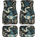 Sea Turtle & Hibiscus Car Floor Mats – Set of 4 Tropical Car Floor Mats HIP one size 1