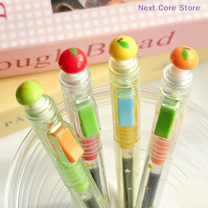 Press-Style Black Gel Pen Set – 2 Pens & 4 Refills | Quick-Dry Gel Pen Set HIP