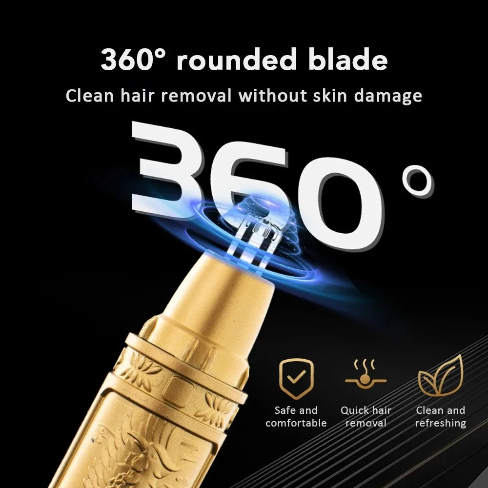 Electric Nose & Ear Hair Trimmer – Washable, Unisex | HIP Nose & Ear Trimmer HIP