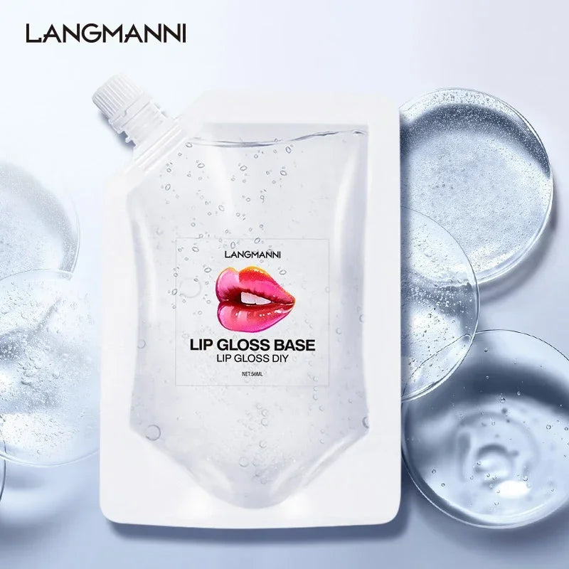 DIY Clear Lip Gloss Base Oil Non-Stick Moisturizing Lipstick Material Gel Lip Gloss Base Handmade Liquid Lipstick Makeup HIP