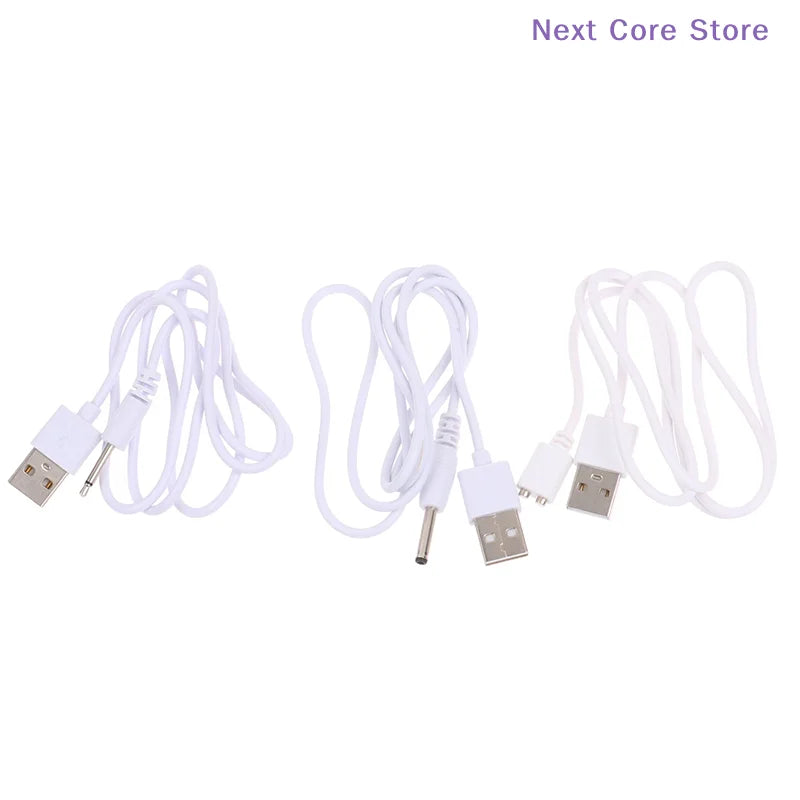 USB to 2.5mm DC Charging Cable for Wand Massagers | 0.5m Massager Charging Cable HIP