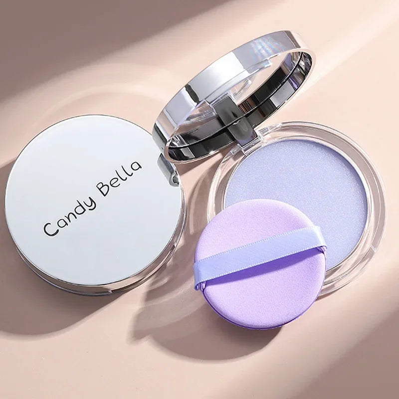 CandyBella Setting Powder Oil Control Long-Lasting Waterproof Concealer Transparent Jelly Matte Compact Face Loose Powder Makeup HIP C