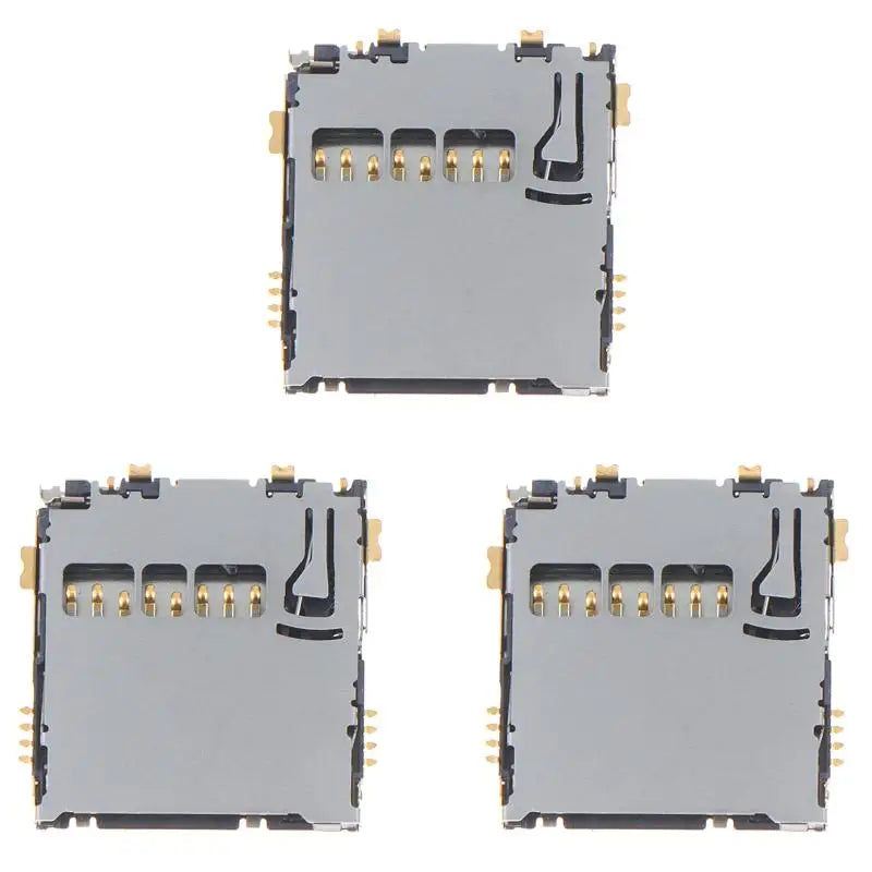 SCHA5B0200 Micro SIM Card Connector – Gold Plated Contacts SIM Card Connector HIP 3PCS
