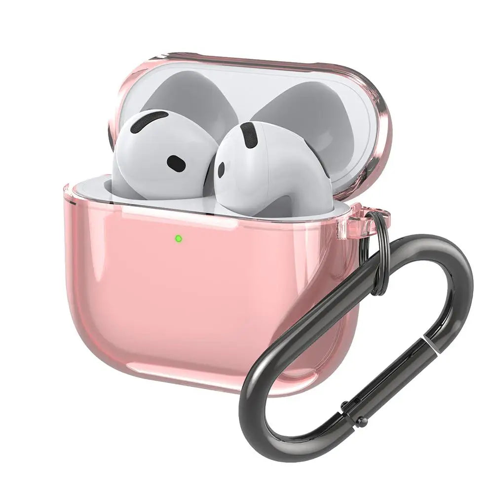 Clear TPU Case for Apple AirPods 4 2024 – Shockproof Cover Earphone Case HIP