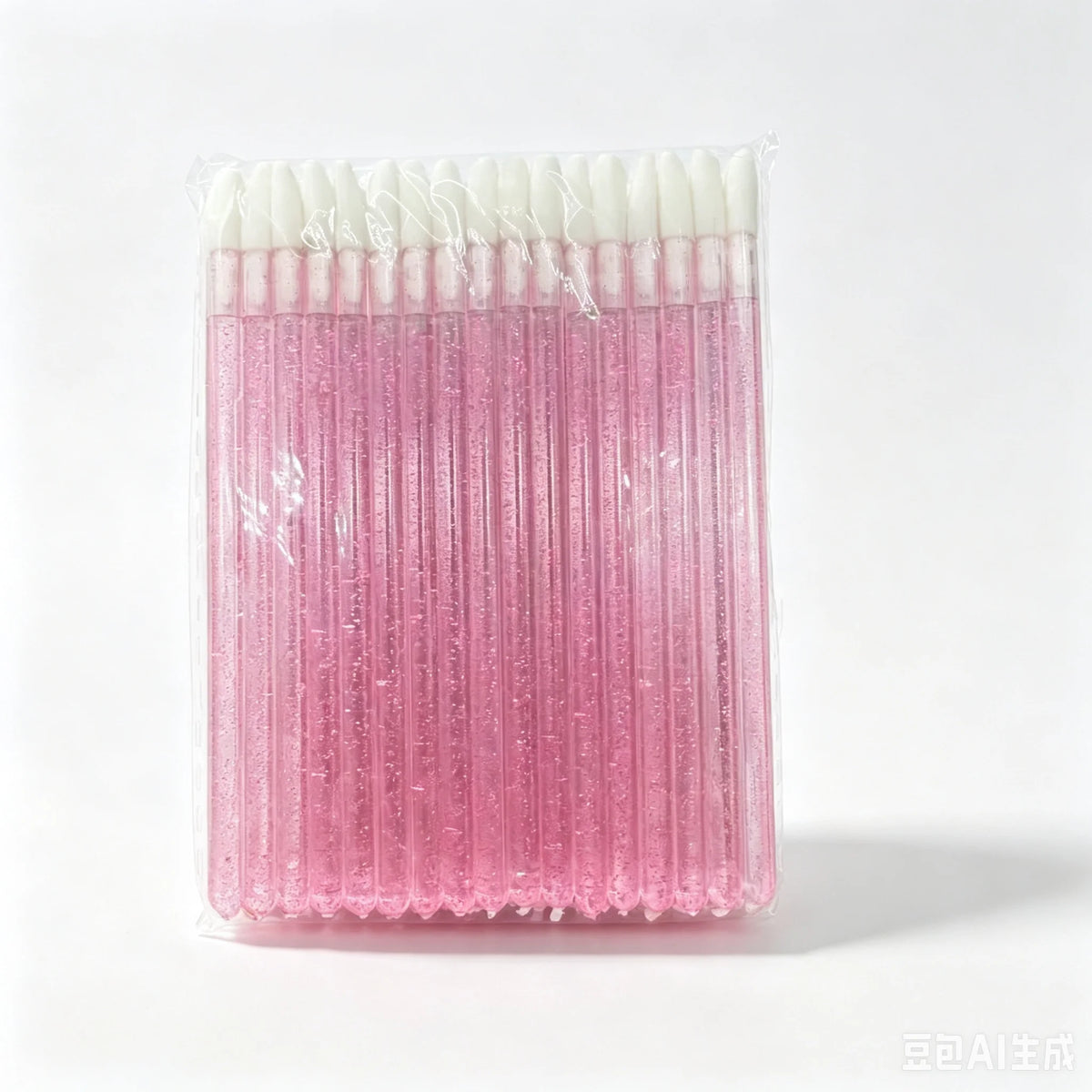 100-Pack Disposable Crystal Lip Brush Wands & Gloss Applicators Disposable Lip Brush HIP C641-red 100pcs