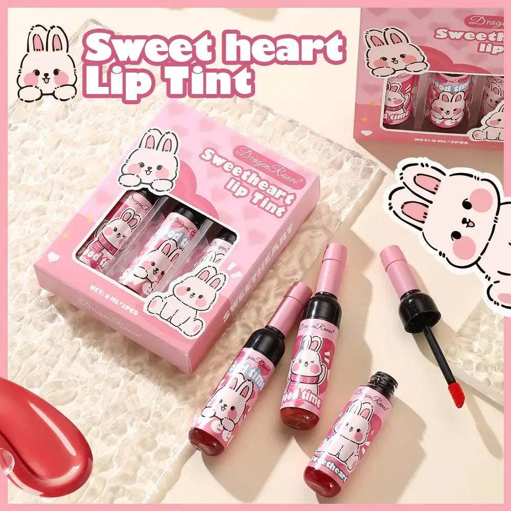 Dragon Ranee Wine Bottle Lip Gloss Set – 3pc Liquid Lipstick Lip Gloss Set HIP