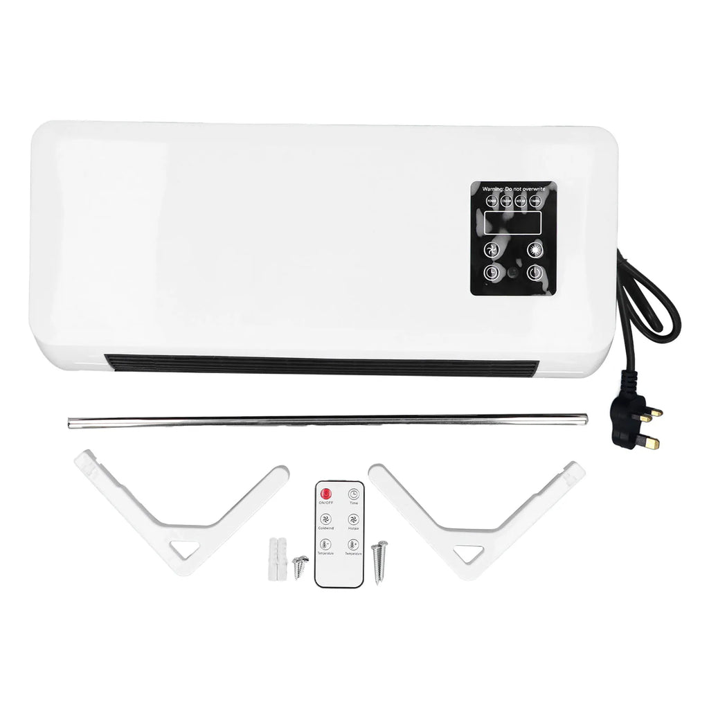 Wall Mount Portable Conditioner Room Cold and Warm Wall Mounted Conditioner Adjustable Energy Saving for Office HIP UK 250V