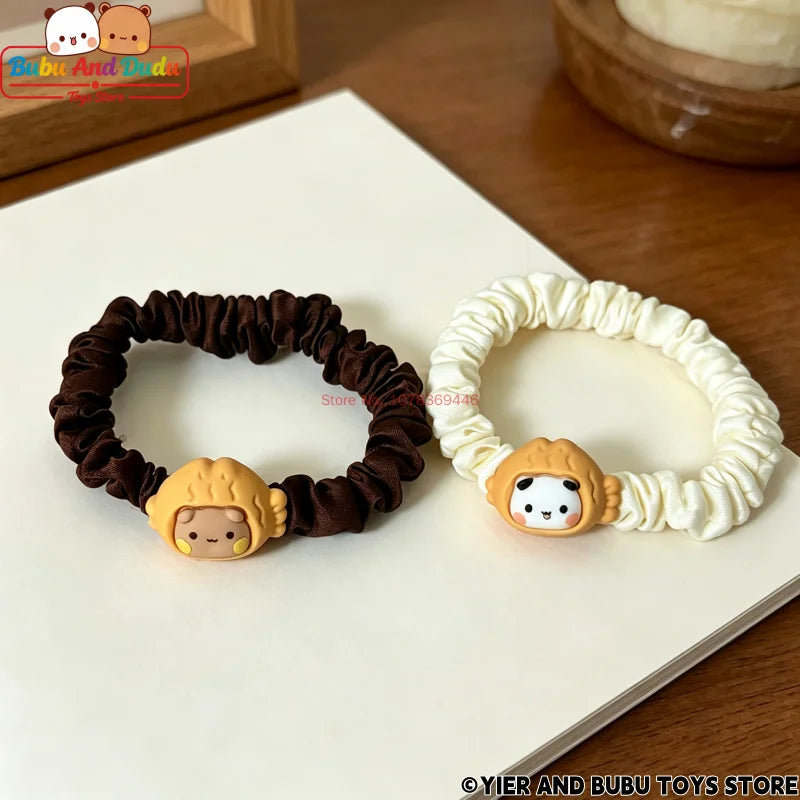 Panda Bubu & Yier Cartoon Hair Tie Bracelet – Couple Gift Cartoon Hair Tie HIP