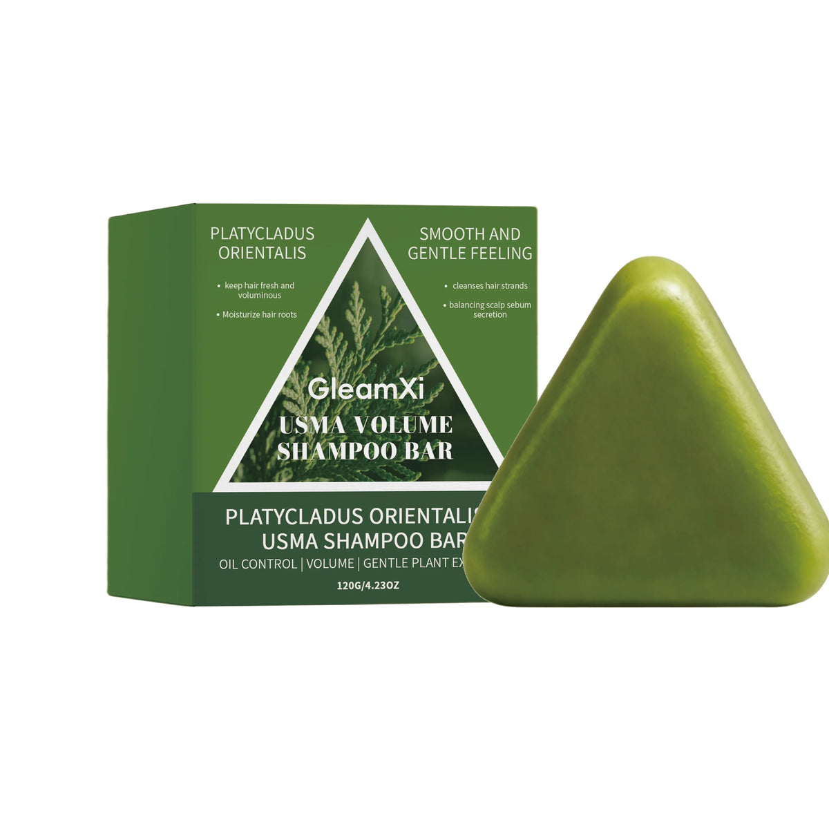 Volumizing Shampoo Bar & Scalp Serum Set – All Hair Types Hair Care Set HIP 1PCS A