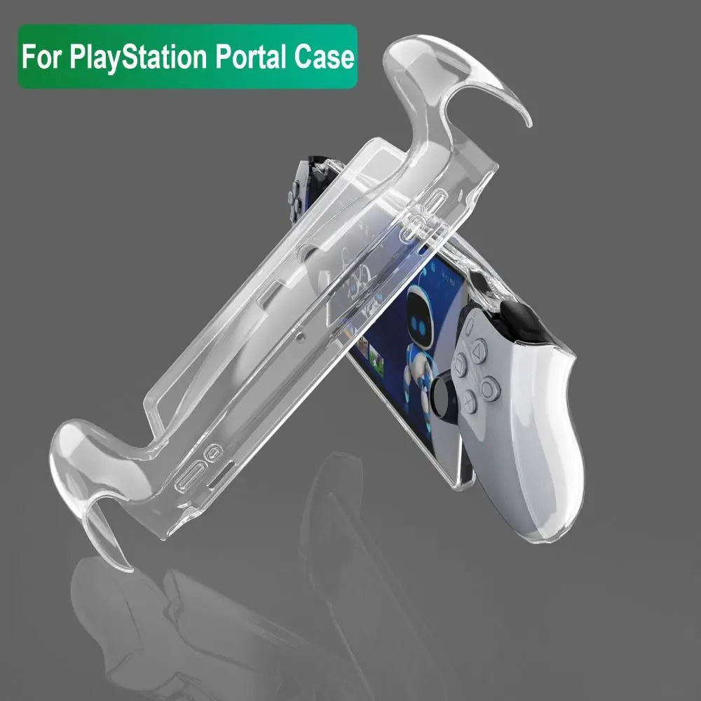 TPU Clear Protective Case for Sony PlayStation Portal Console Protective Case HIP Red