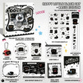 Kawaii Black Cat Stationery Gift Set with Ruler & Stickers Stationery Gift Set HIP 1