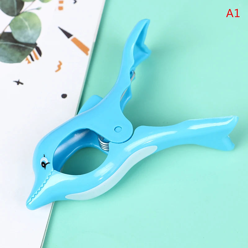 Large Animal Beach Towel Clip – Sunbed & Drying Rack Peg Beach Towel Clip HIP A1