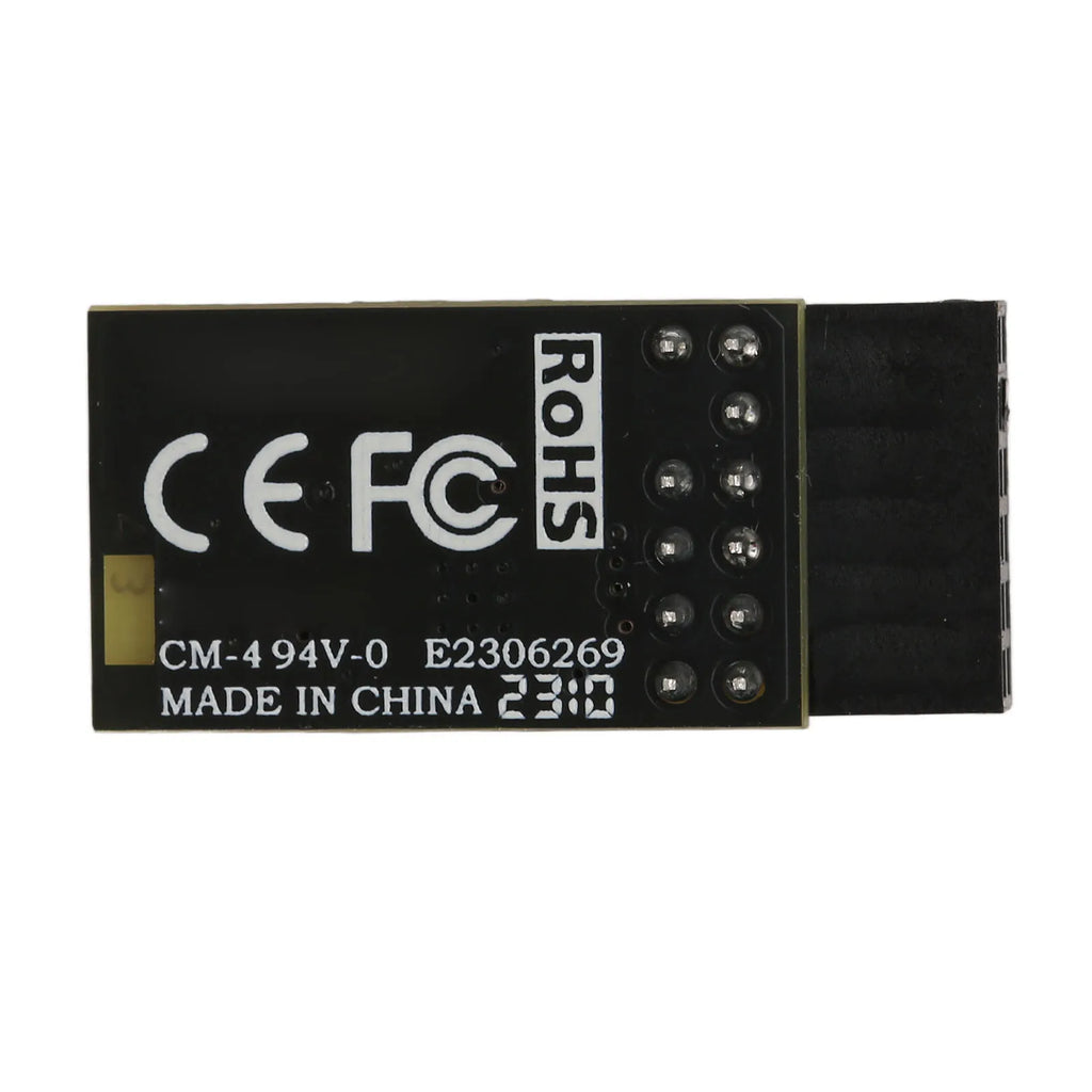 TPM Encryption Security Module SPI 12‑1Pin TPM2.0 Module Replacement Stable Performance Secure Storage for B550 Motherboards HIP