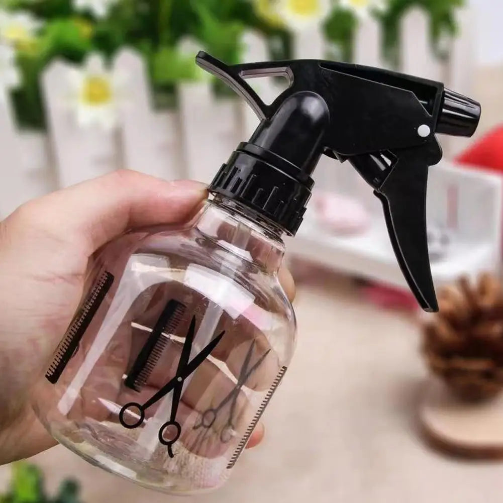 250ML Hairdressing Spray Bottle Salon Barber Hair Tools Water Sprayer Transparent Make-up Style Portable Plastic Spray Bottles HIP