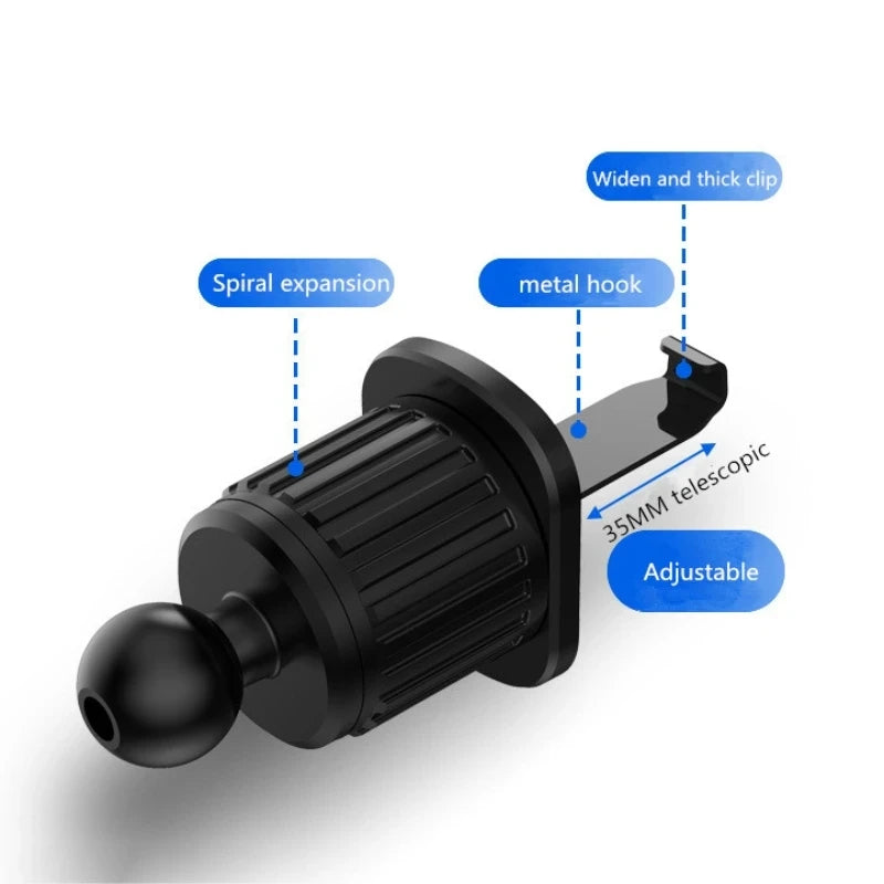 Gravity Car Phone Holder – Air Vent Mount for Smartphones Car Phone Mount HIP