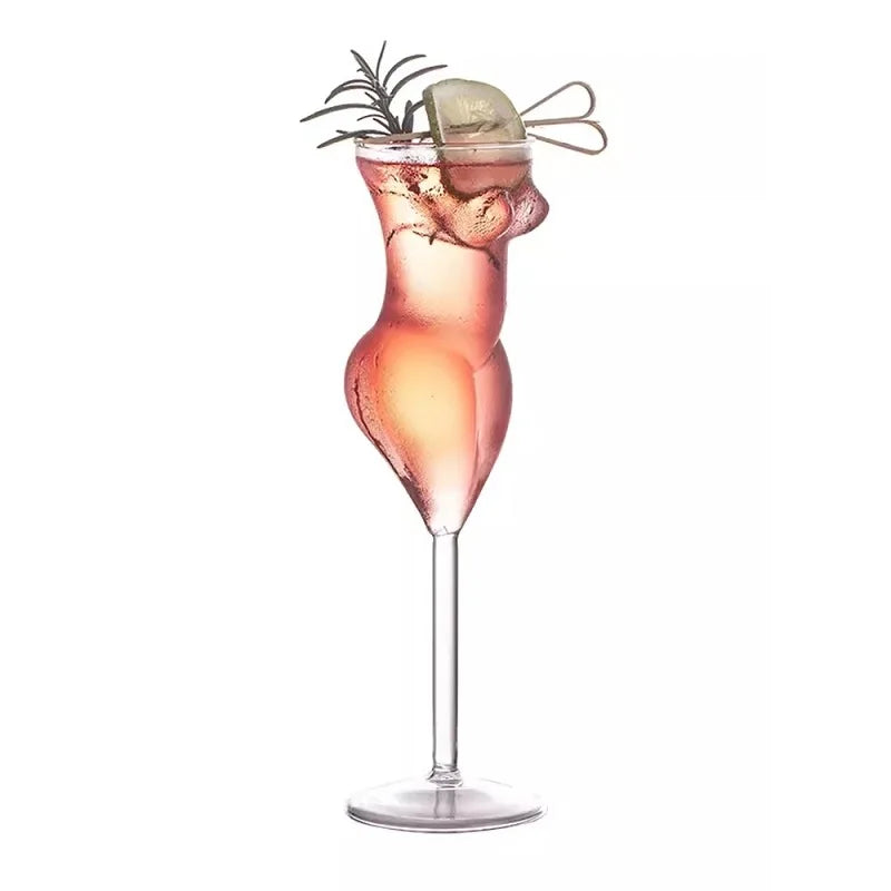 Body Shape Cocktail Glass – Funny Novelty Whiskey Cup Novelty Cocktail Glass HIP