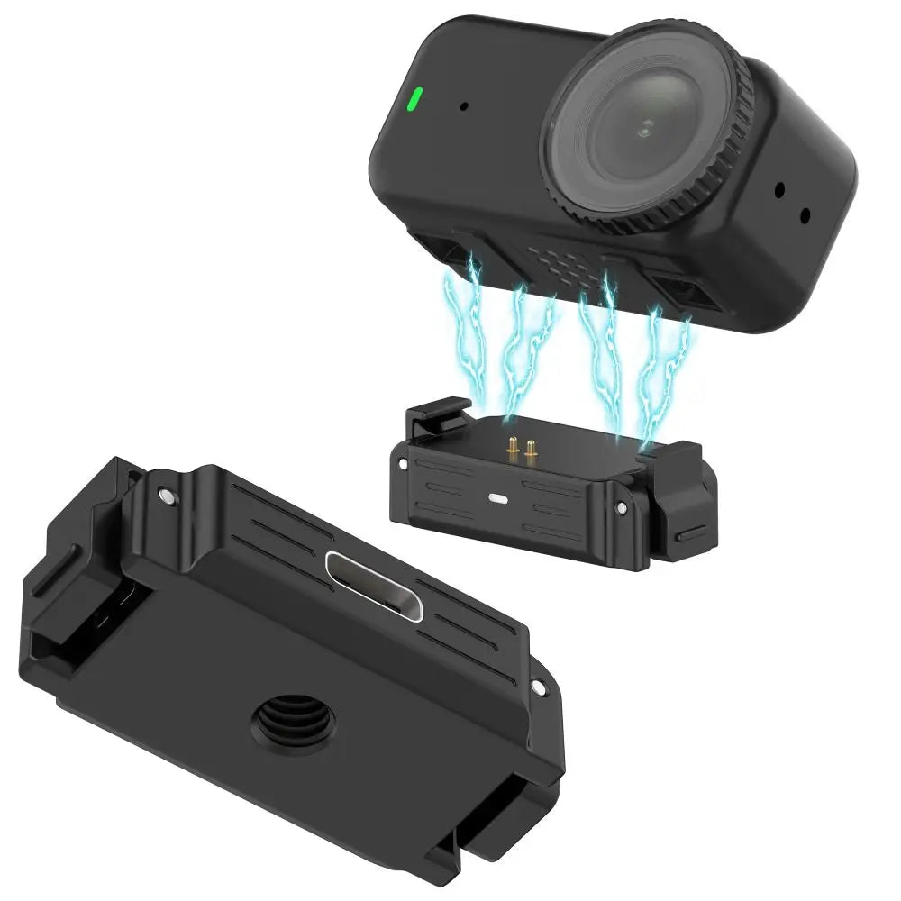 DJI Osmo Nano Quick Release Charging Base Adapter USB-C Magnetic Camera Mount Adapter HIP