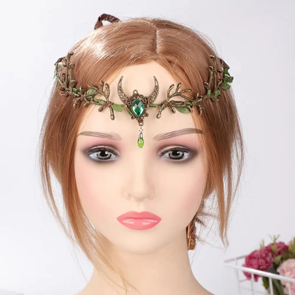 Elven Crown Vine Tiara – Fantasy Fairy Headband Accessory Fantasy Tiara Headband HIP