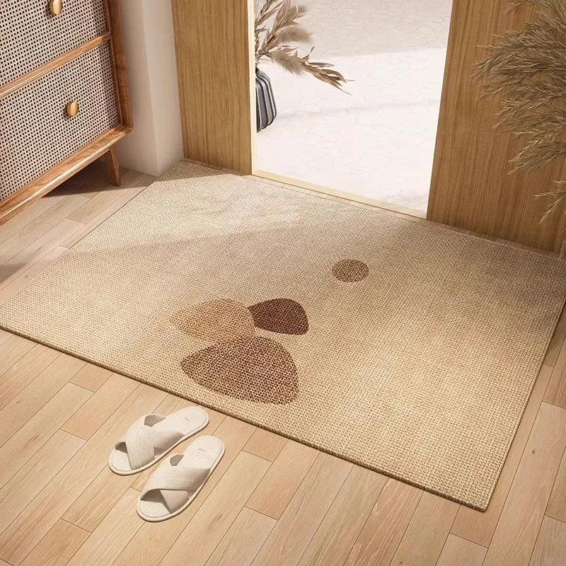 Japanese-Style Non-Slip Kitchen & Entryway Floor Mat Rug Non-Slip Floor Mat HIP 1 50x80cm-Felt