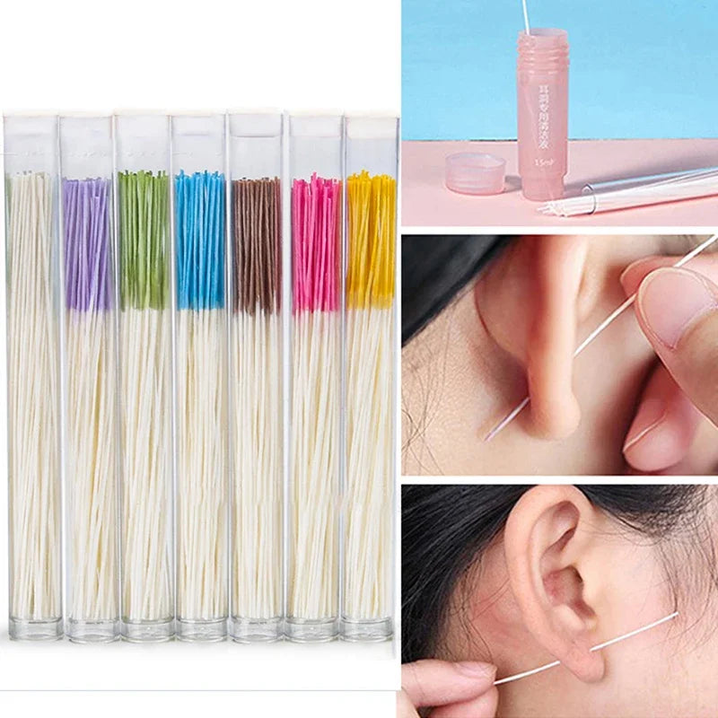 60-Piece Disposable Pierced Ear Hole Cleaning Kit | RUZOFO Ear Piercing Care Kit HIP