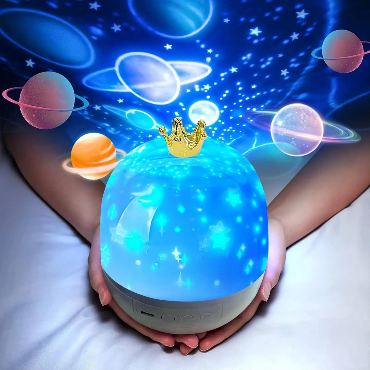 Night Lights Star Galaxy Projector Bedroom Ceiling Star Projector with 360 Rotating for Boys and Girls Birthday Christmas Gifts HIP