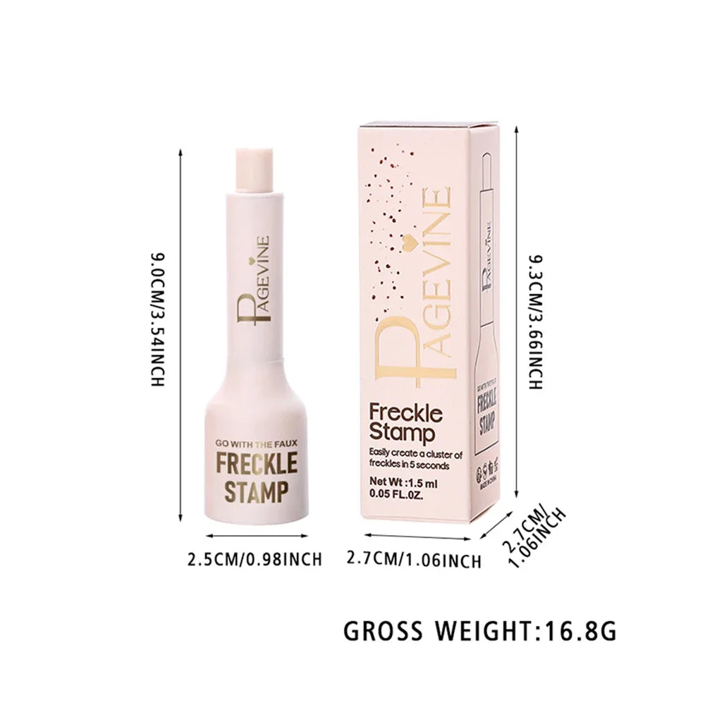 Page Vine Fake Freckles Pen – Waterproof 5-Dot Stamp Tool Freckle Stamp Pen HIP