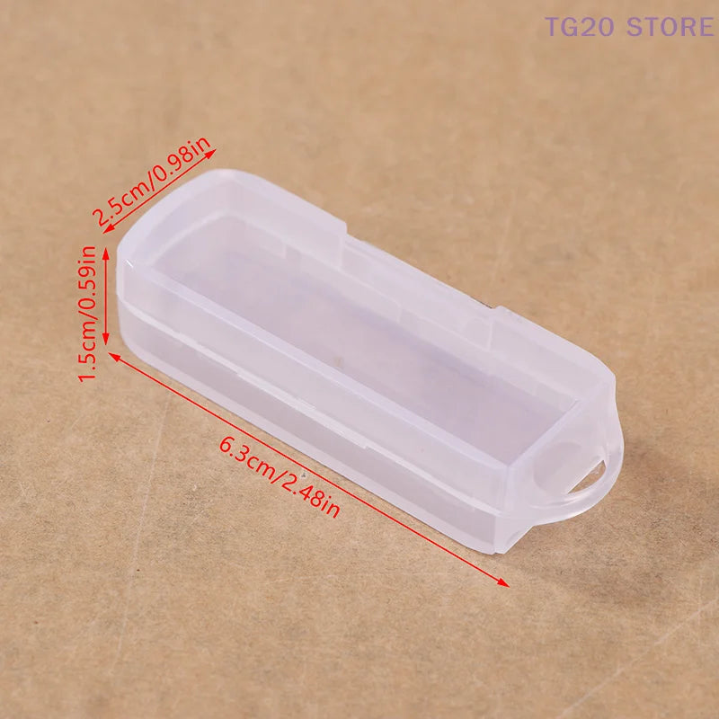 USB Flash Drive Storage Cases with Lids – 5 or 10 Pack USB Drive Storage Case HIP